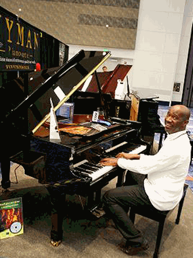 Larry Gittens Ensorses Wyman Pianos Larry Gittens Endorses Wyman Pianos