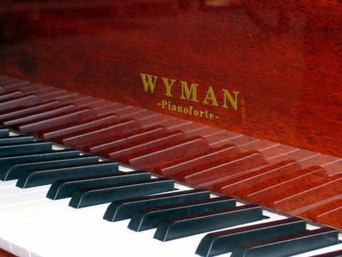Wyman Upright Piano Keyboard